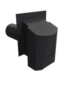 Maximum Wall Vent Cover 4 in. Black