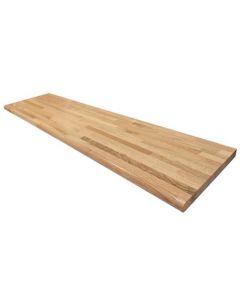 Marche prévernie en chêne rouge naturel jointé, 1-1/16" x 10-1/2" x 42"