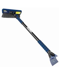 Extendable Snow Brush 40" to 60" with Ice Scraper