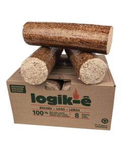 Ecological Logik-E Wood Logs - 8/Pkg