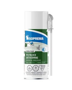 Mousse isolante Sopra-Foam antivermine, 12 oz