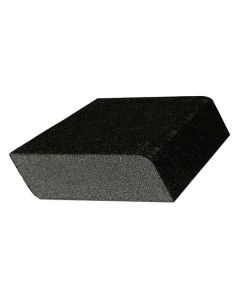Éponge de ponçage angle 5 po x 2 3/4 po, gros/moyen