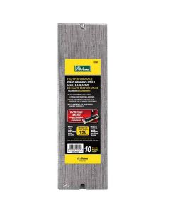 Feuilles abrasives filet 11 1/4" x 3 3/8" 150G paquet de 10