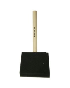 Pinceau en mousse 4" pour peinture, bois et bricolage