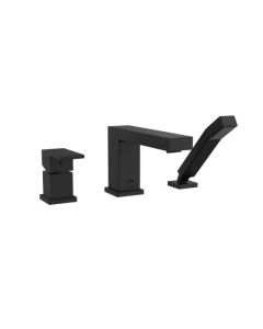 Quadrato Roman Bathtub Faucet with Hand Shower