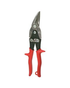 Cisailles de type aviation Metalmaster , coupe à gauche, 9 3/4", rouge
