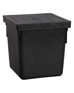 Puit de garage avec couvercle inclus 12" x 12" - "Fosse de retenue"