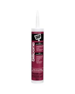 Scellant 100 % silicone, cuisine et salle de bain, 290 ml, blanc