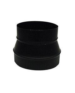 Accroisseur en acier, 6" x 7", calibre 24, noir