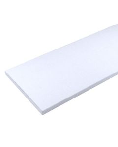 Melamine Shelf 5/8 x 10 x 48-in - White