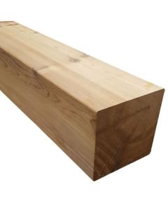 Knotty Western Red Cedar B4F Post 6" x 6" x 12'