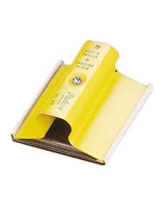 Heavy-Duty Steel Sanding Block, 4" L x 3 5/8" W