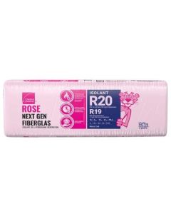 Isolant rose Next Gen Fiberglas R-20 - 19 po x 47 po x 6 po (99,2 pi2)