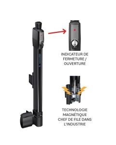 Loquet de sécurité pour portail empêchant l'accès aux enfants - noir