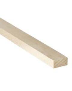 Pin blanc 1"x2" (pied lin.)