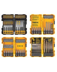 DEWALT Magnetic Accessory Set - 100 Pieces - Metal - Hard Protective Case
