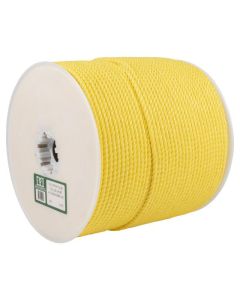 Yellow Twisted Polypropylene Rope 1/4" x 1300'