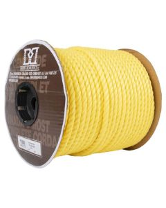 Yellow Twisted Polypropylene Rope 1/2" x 335'