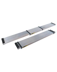 Telescopic Work Plank - Aluminium - 8-ft to 13-ft - 250-lb Load Capacity