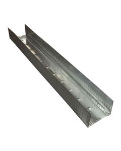 Lisse acier galvanisé 1 5/8" x 10' jauge 25