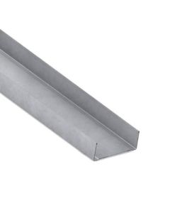 Lisse acier galvanisé 6" x 10' jauge 20