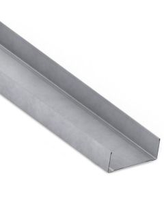 Lisse acier galvanisé 3 5/8" x 10' jauge 20