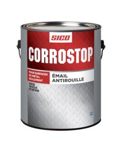 Émail antirouille, Corrostop, jaune John Deere, brillant, 3,78 l