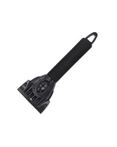 Ice Scraper in Black Plastic - 6-in