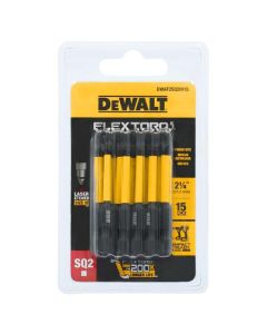 Screwdriver Bits - Square #2 - 2-in - Steel - Pack of 15