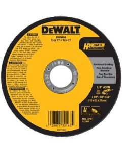 4-1/2-Inch by 1/4-Inch by 7/8-Inch Aluminium Grinding Wheel