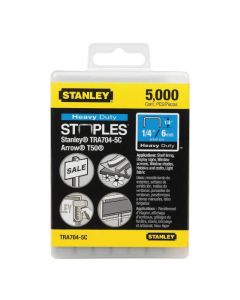 5 000 agrafes robustes de 1/4 po