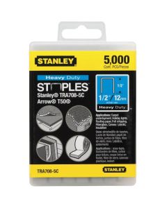 1/2 in Heavy Duty Staples (5000 pc)