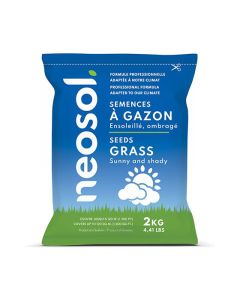 Neosol Sun And Shade Grass Seed Durable Lawn Establishment 2kg