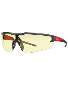 Lunettes de sécurité à verres jaunes anti-égratignures