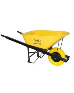 Brouette professionnelle robuste en acier avec manches extra longs 6 pi3