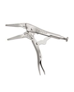 Pince à bec long verrouillable de 6 pouces avec coupe-fil