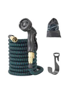 Expanding Garden Hose -100' With 9 Function Spray Gun