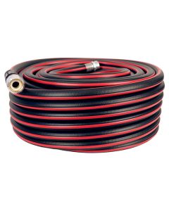 Heavy Duty Garden Hose - 5/8" x 50' - black and red