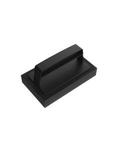 Scrubber Pad for BBQ with Handle 5.71 x 3.35-in - Black