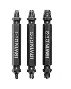 Embouts d'extraction de vis à double extrémité, 3 pièces