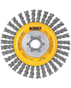 Brosse métallique de première passe à fils au carbone de 0,020hp 4 x 5/8 x 11