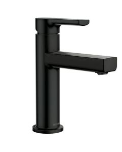 Bathroom Sink Faucet RINZA 1 Handle Matte Black