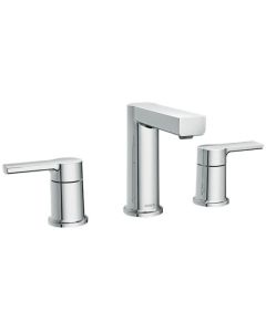 Robinet lavabo Rinza 2 poignées fini chrome