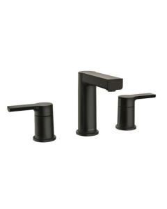 Bathroom Sink Faucet RINZA 2 Handle Finished Matte Black