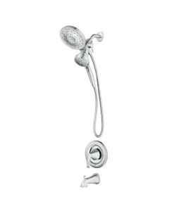 GRAEDEN Bath/Shower Faucet Chrome Finish Whit Magnetix Rain Shower
