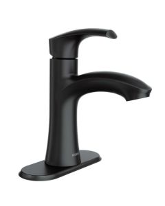 Robinet lavabo Graeden 1 poignée fini noir mat