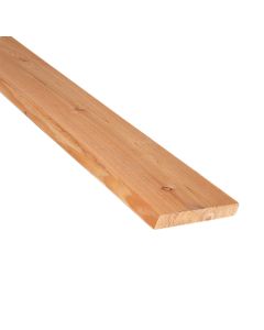 Knotty Western Red Cedar B4F Board 1" x 6" x 12'