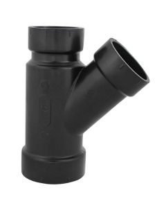 ABS 45° Wye 2" x 1-1/2" x 1-1/2" Female