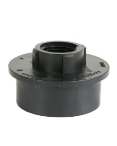 Adaptateur DWV, en ABS, 1-1/2" mâle x 1/2" femelle fileté
