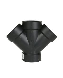 ABS 45DG WYE DOUBLE 1 1/2"SOC